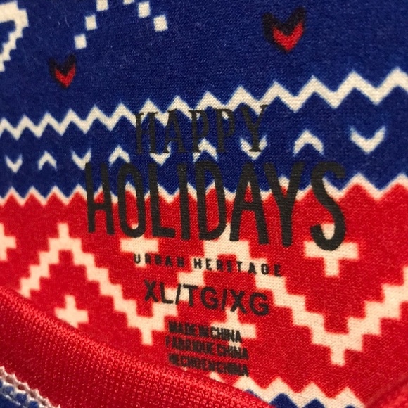 URBAN HERITAGE Reindeer Snowflakes Onesie Pyjamas - Picture 9 of 9